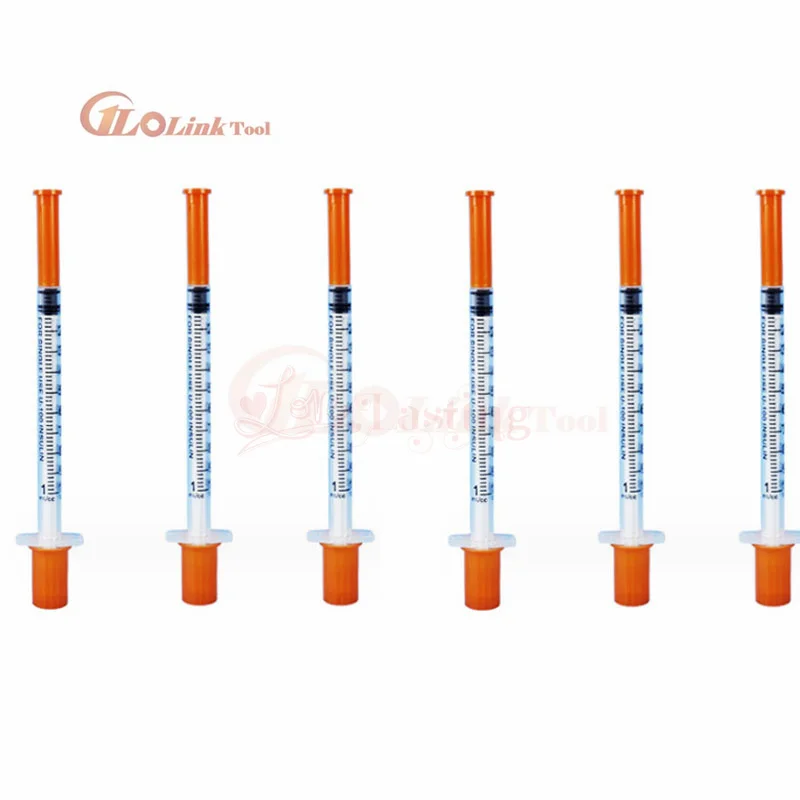 50 قطعة 1 مللي 30G13mm المتاح البلاستيك حقنة بيطرية مع الإبر لمزرعة الحيوانات الأليفة الحيوان القط الكلب خنزير الماشية الأغنام الخيول أداة Pa