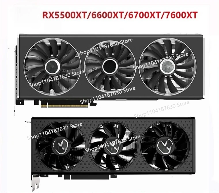 

RX7600XT/5500XT/6600XT/6700XT 16G/8G Видеокарта высокой четкости для настольных компьютерных игр