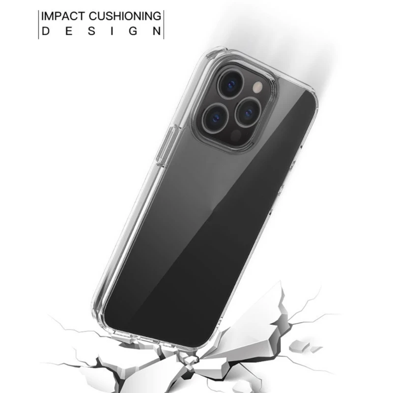 2022 Nieuwe Transparante Case Anti-Kras Mobiele Telefoon Protector Behuizing Smartphone Cover Voor 14/14 Pro/14 Pro Max/14