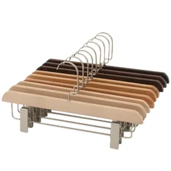 High Quality Solid Wood Trouser Racks, Wooden Material for Balcony, 1 Pc Clothes Organizer  Вешалка Плечики  شماعه