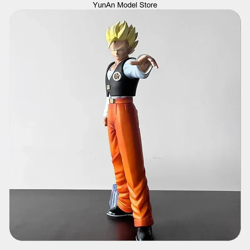 

Anime Figure Statue Model Desktop Decoration 30cm Dragon Ball Gohan Casual Wear Standing Pose
