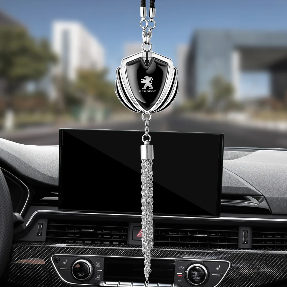 Auto Interior Rearview Mirror Hanging Ornament Car Pendant Decoratoin PEUGEOT 107 206 207 208 307 308 2008 3008 4008 5008 108 T9