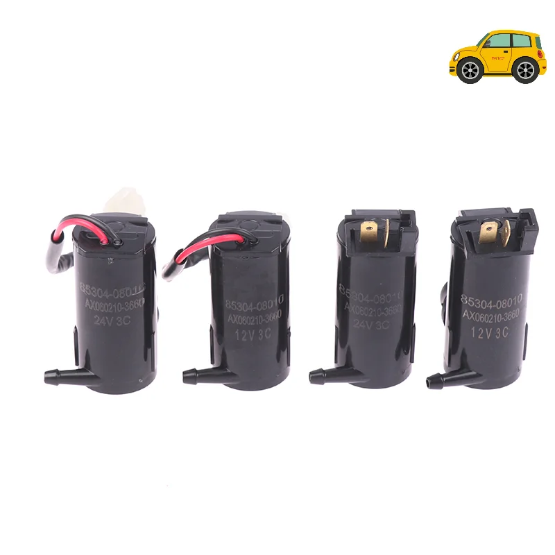 12V Universal Car Glass Wiper Windshield Water Washer Pump Jet Motor Car Styling Windcreen Kit