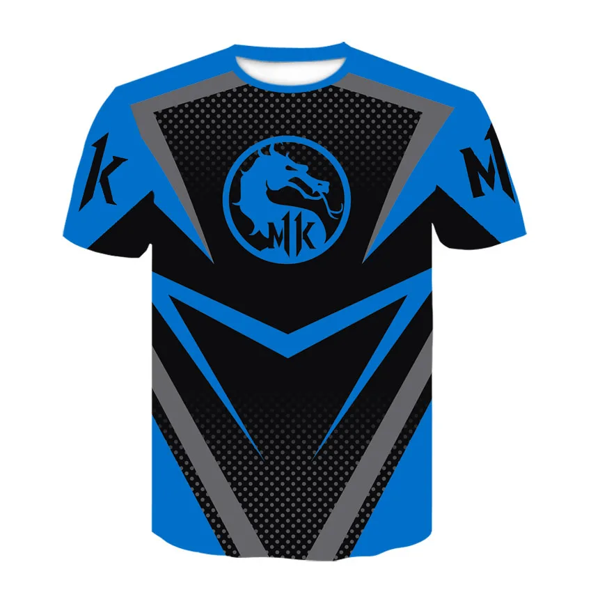 Mortal Kombat 11 T-Shirts Game 3D Print Streetwear Men Women Fashion Oversized Short Sleeve T Shirt Male Tees Tops Man Clothing