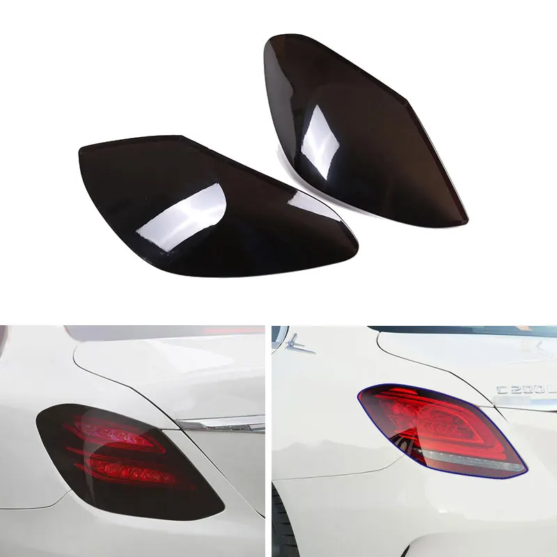 

For Mercedes Benz C Class W205 2015 - 2021 Car Tail Lights Reversing Rear Lamp Shade Brake Indicator Cover Trim Accessories