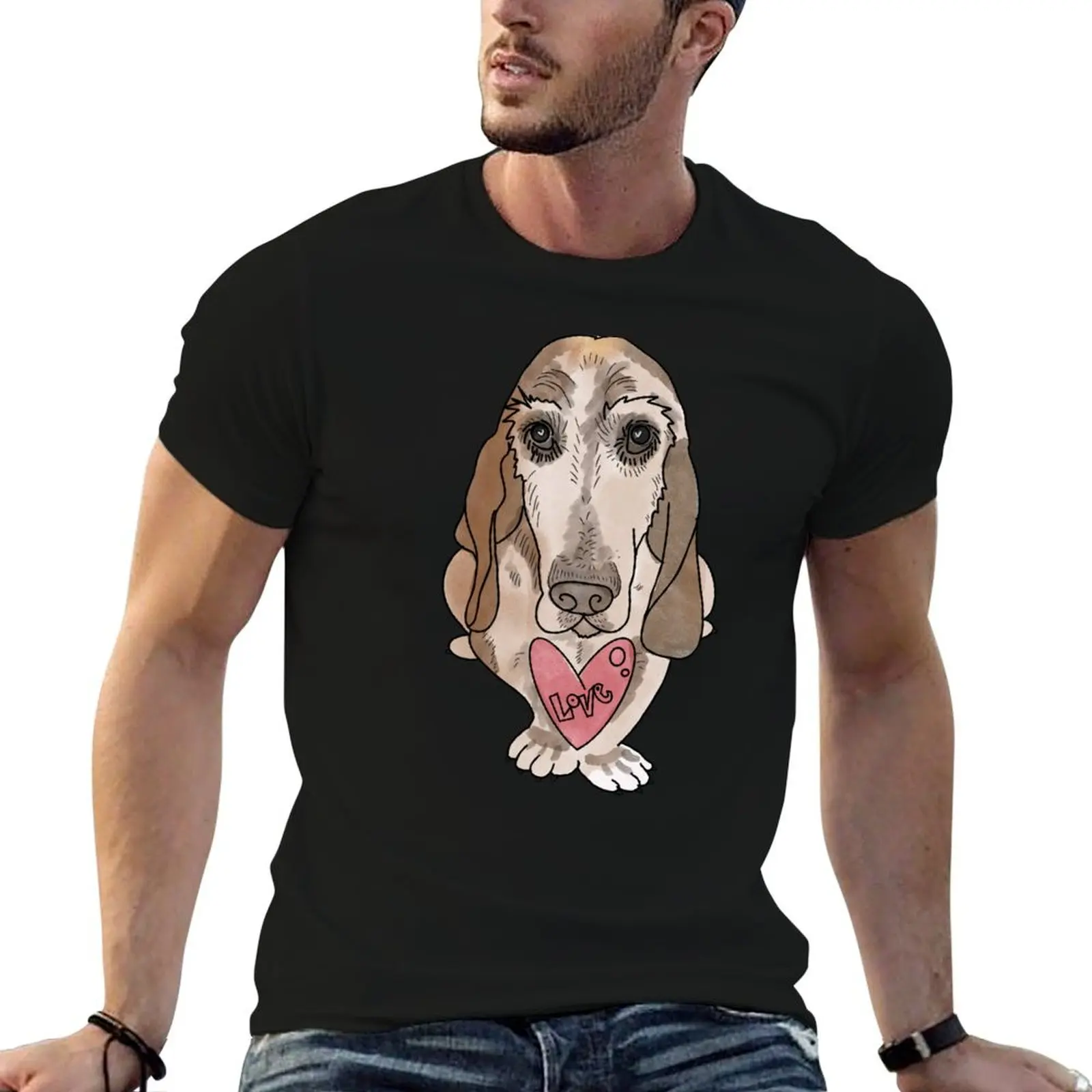 

Charlie Hound Dawg T-Shirt boys animal print plus size tops essential t shirt mens t shirt
