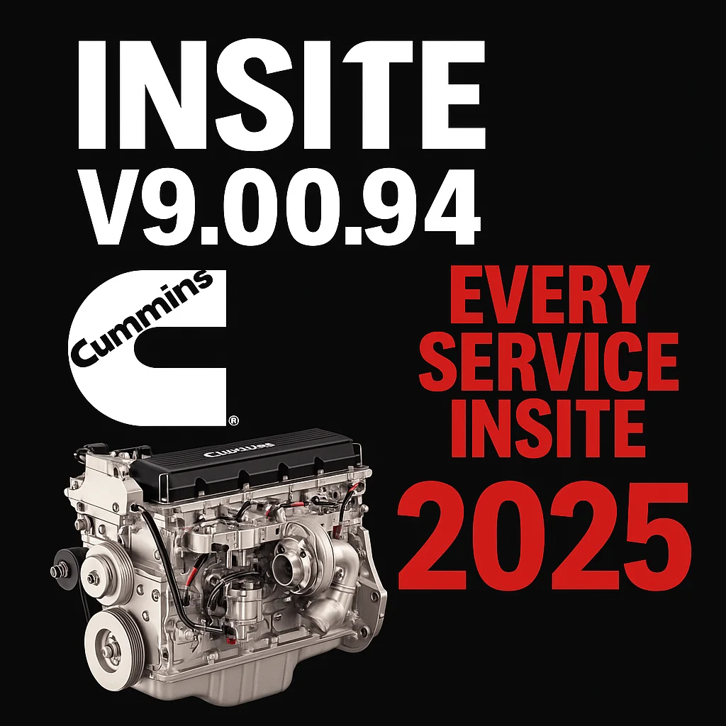 

Cummins Insite 9.0.0.94 PRO Level + Fleet Cals + Zap 2025 INCAL Fault Code Reading ECM Programming Parameter Adjustments HGWU