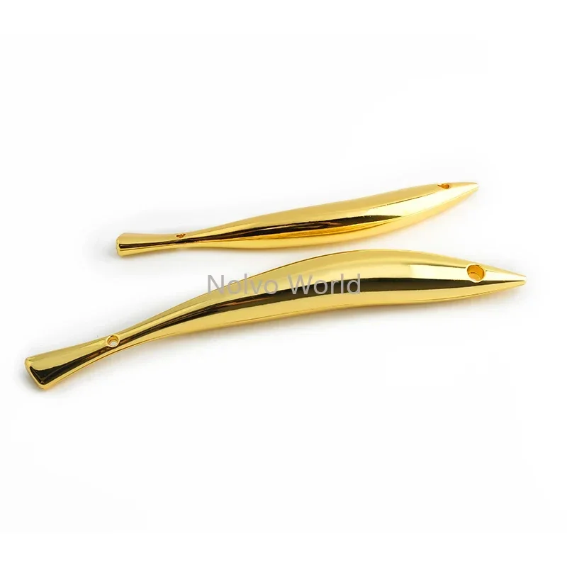 21/27CM K Gold High Quality Metal Handles For Sewing Brackets Handbag Purse Frames Shoulder Tote Hanger Bags Parts Accessories