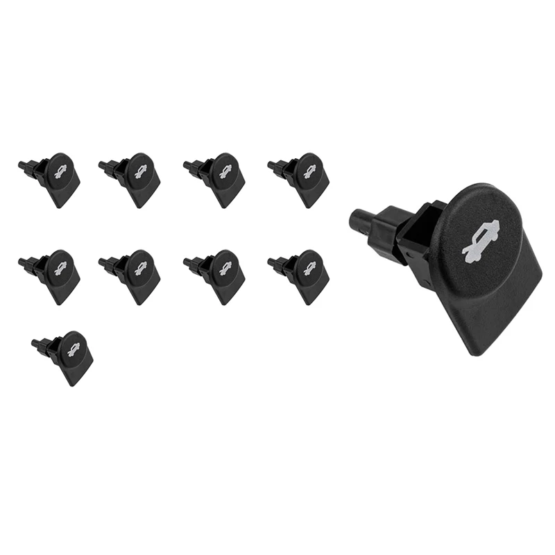 10Pcs Black Car Engine Cap Switch Handle Cover Open The Engine Cap For JAC J3 Tojoy J5 RS Heyue Engine Hood Latch Release Handle