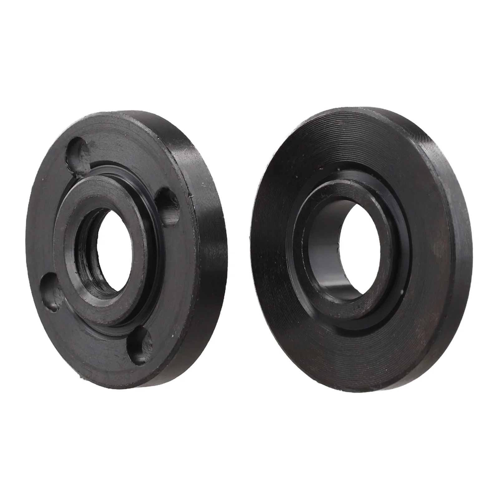 2-teiliges Innen- und Außenflanschmuttern-Set für Winkelschleifer-Pressplattenadapter vom Typ 125-100 für 16-mm- und 20-mm-Lochscheiben – Detail 1