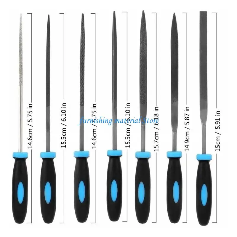 

Y5GD 13Pcs Comprehensive Metal File Set with Brush for Woodworking and Jewelry Making