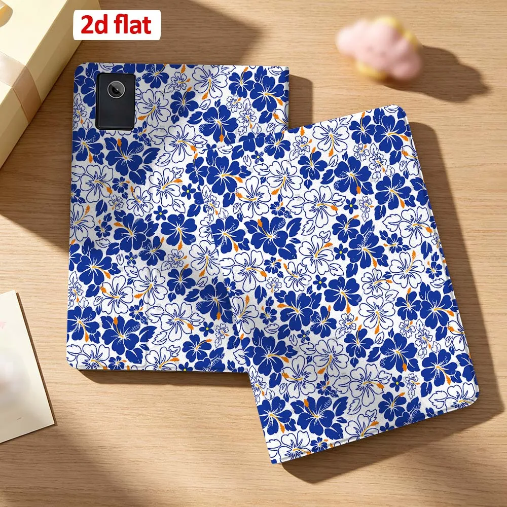 

Colorful Retro Floral Pattern Case For Lenovo Xiaoxin Pad 11 P11 P12 Gen 2 Pro Plus Idea Tab GT 5G Pen Tray Tablet