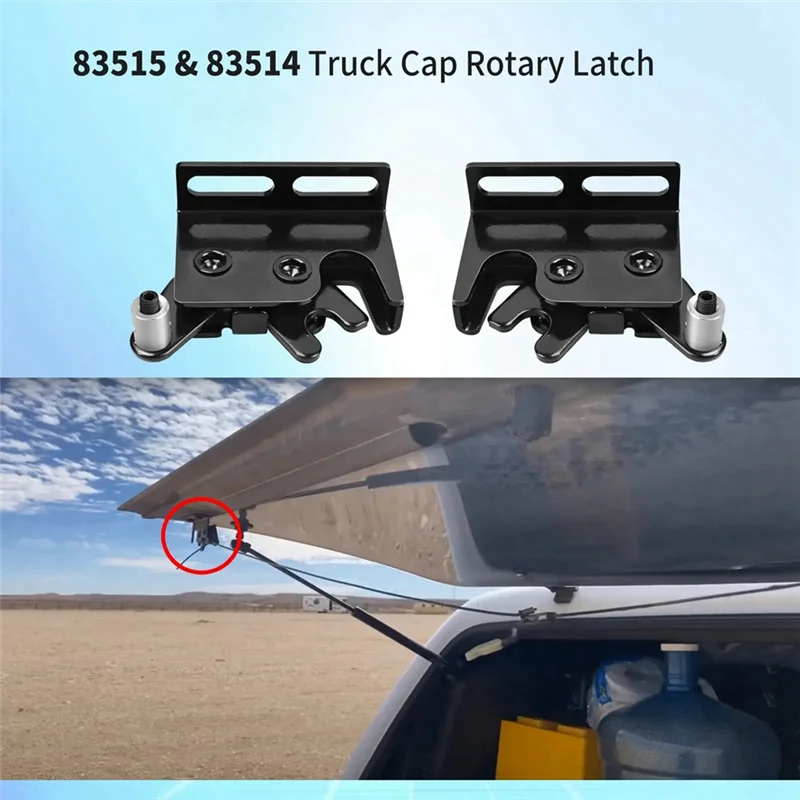 

A03Q-2X For Leer Truck Cap Rotary Latch 100XL/XR/XQ/180XL 700 Tonneau 83515 & 83514
