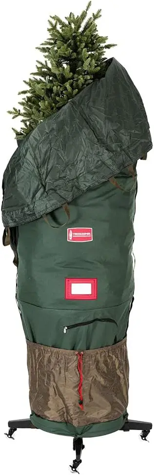 

[Upright Tree Storage Bag] - Christmas Tree Storage Bag | Hold Artificial Trees up to 7.5 Feet Tall - Keep Your Fake Tr