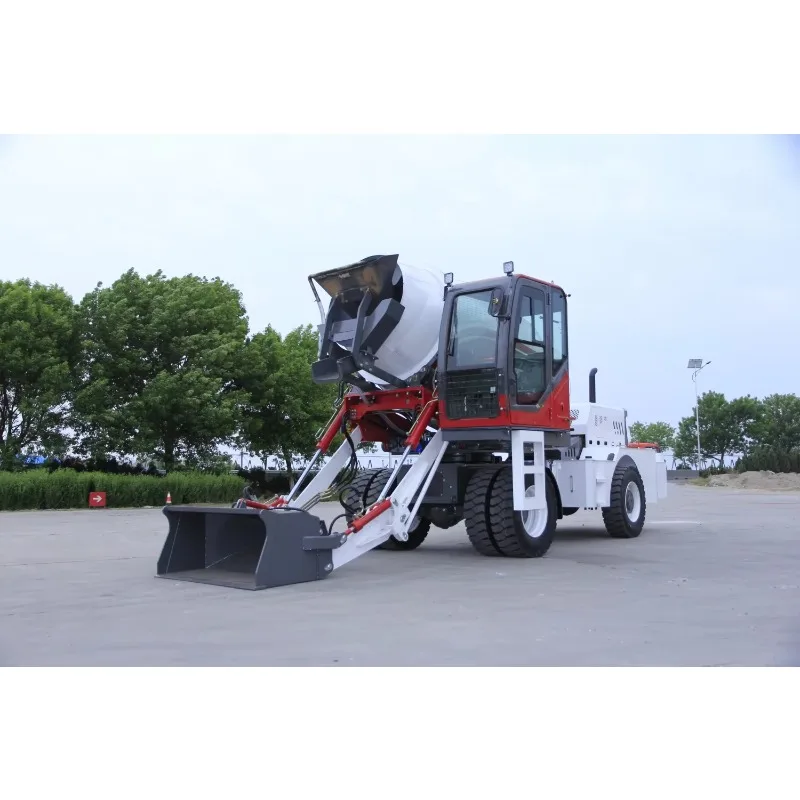 Self Loading Diesel Portable Concrete Mixer Machine with Pump Truck To Make Concrete Blocks with Lift Concrete Mixer Truck