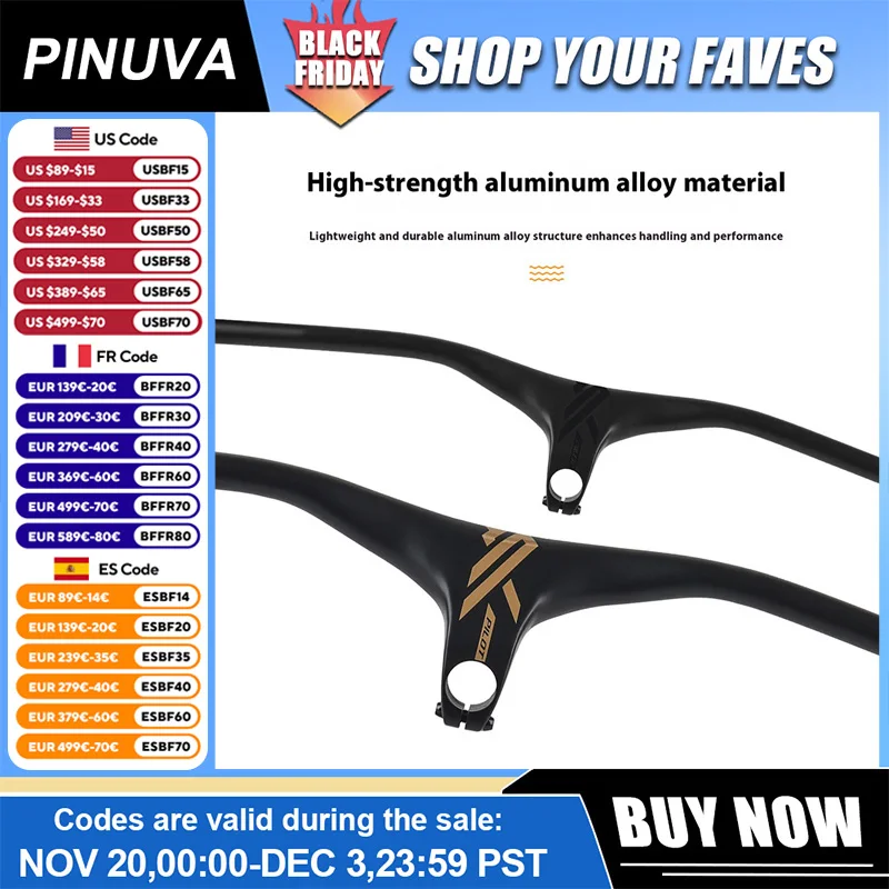 

High-Strength Aluminium Alloy 28.6mm 775/780mm Mountain Bike Handlebar Lightweight Integrated Bicycle Handlebars Cycling Parts