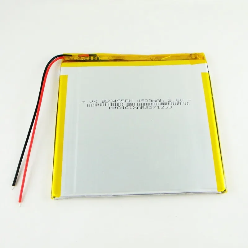 New Brown For 8 Inch 9 Inch Tablet Computer Battery Battery 359495 3.7V Dual Core Polymer Battery Rechargeable Li-ion Cell Good