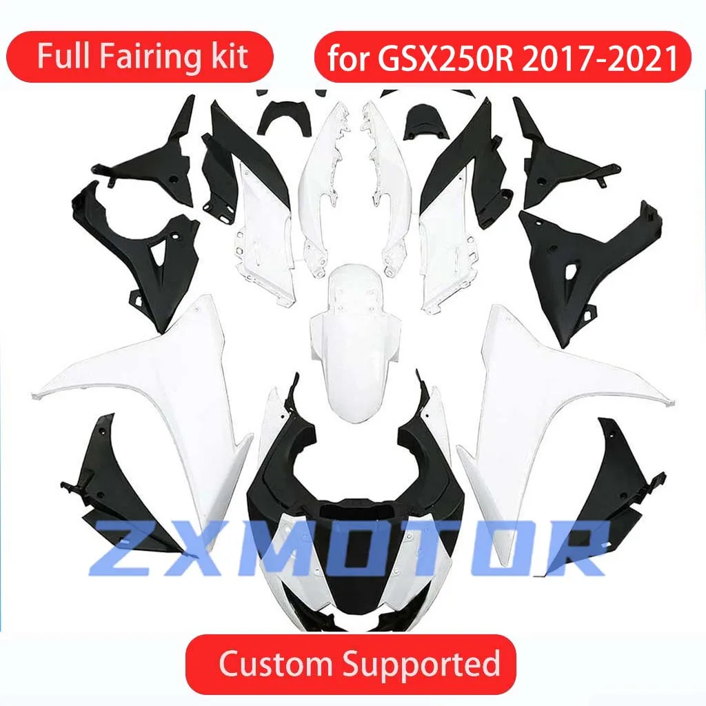 

100% Fit Fairing Kit GSX 250R 2017 2018 2019 2020 2021 Motorcycle Accessories Fairings for GSX250R 17 18 19 20 21