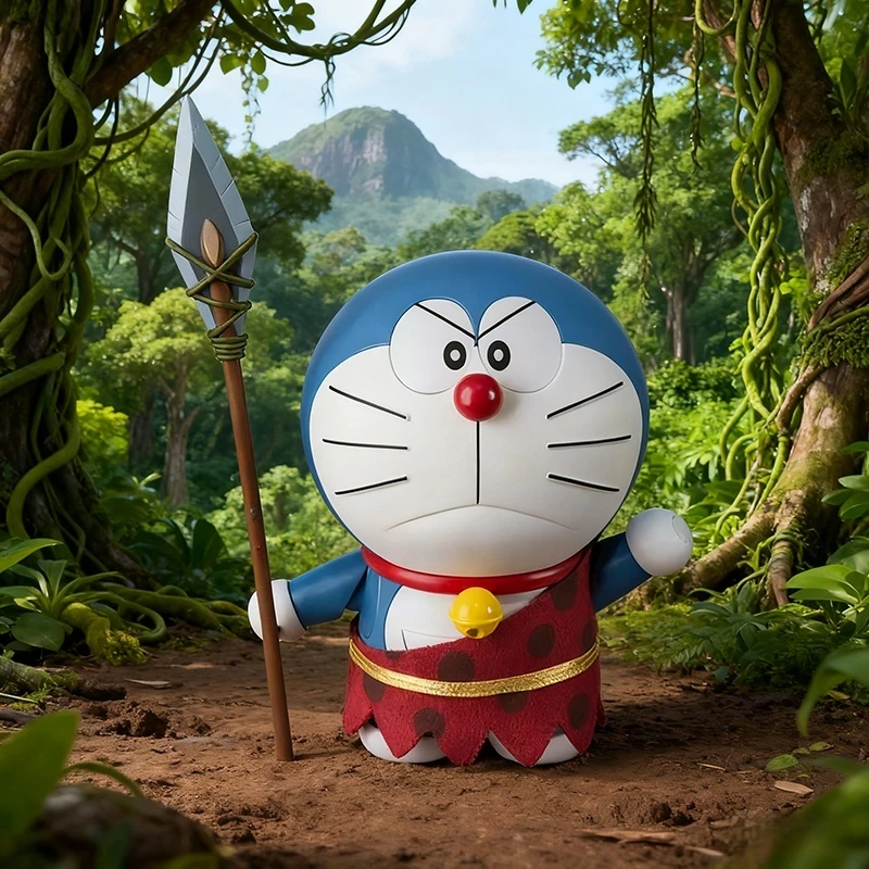 ชุดตัวต่อโมเดลโดราเอมอน แบนได ซีรีส์หุ่นยนต์เอลฟ์ โดราเอมอน ภาพยนตร์ 2016 ตัวละครจากแอนิเมชั่น ชุดตัวต่อตกแต่ง ของเล่นแอคชั่น