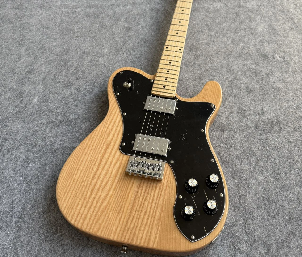 

6-string Guitar Top Maple Fingerboard Double-sided Side Point Pickup 2026