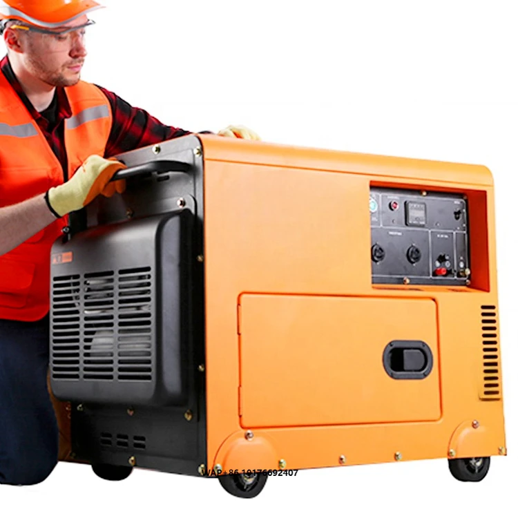 

Silent 5000w 5kw 5kva Soundproof Professional Home Whole House Power Generator