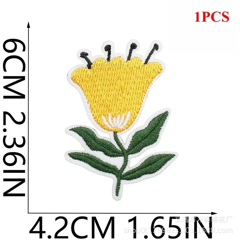 Exquisite Flower Embroidery Patch Sticker Bag Decoration Butterfly Bee Cloth Sticker Beautiful Sunflower Embroidery Chapter Boy