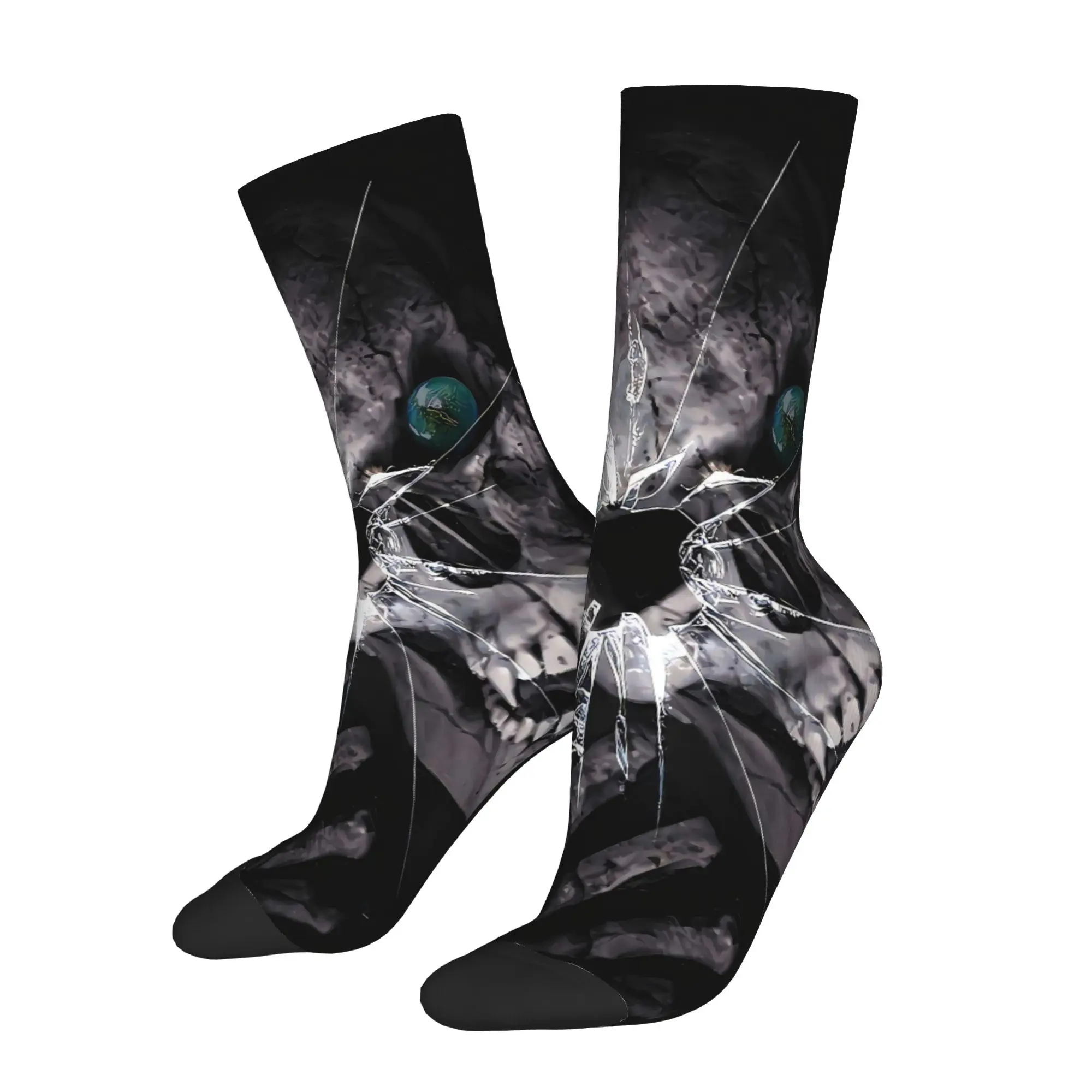 

Skull Skulls Sock Printed Man Polyester Fashion Popular