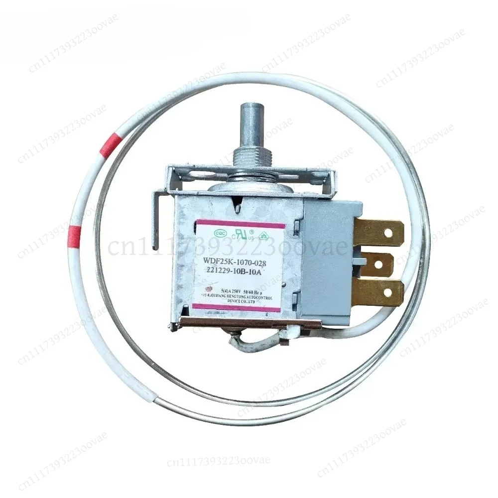 LY-Refrigerator Thermostat WDF25K-1070-028 Middle Screw Copper Insert, Replacement Parts