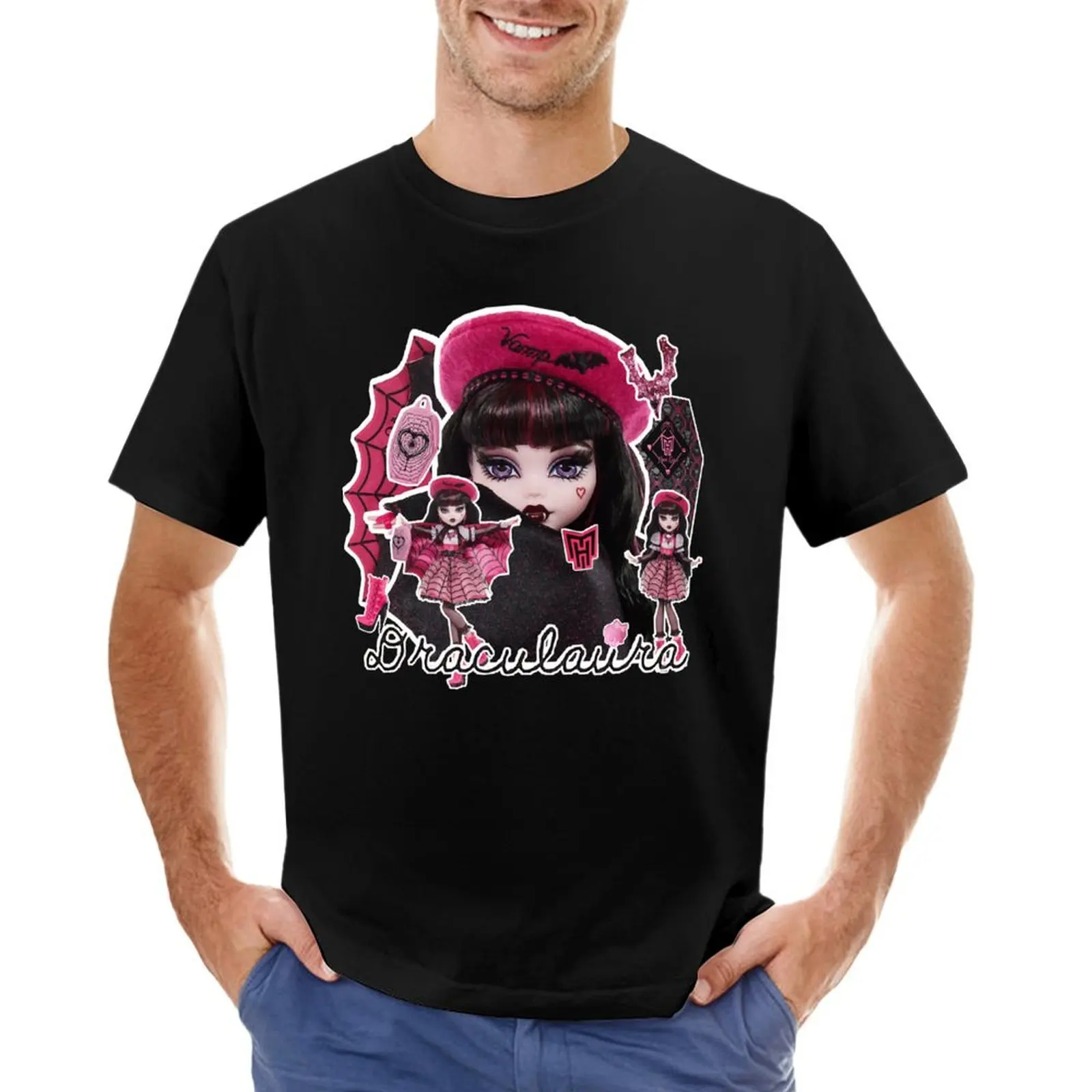 Draculaura Haunt Couture T-Shirt vintage clothes graphic tee shirt for a boy graphic shirts mens big and tall t shirts