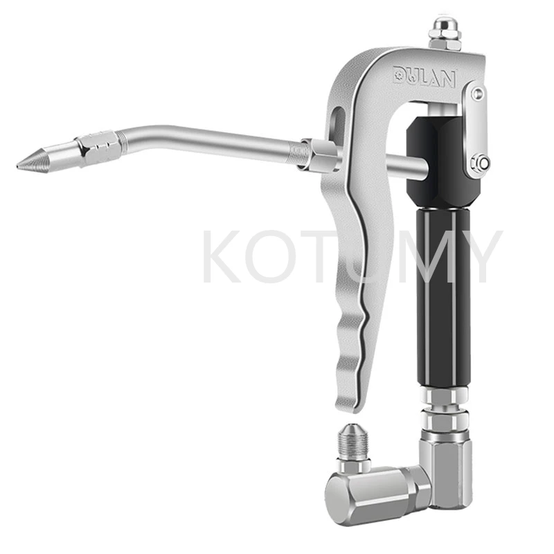 هوائي ارتفاع ضغط الشحوم حاقن الحلمة فوهة الزبدة أنابيب يتكيفون بندقية الشحوم الصغيرة مقرنة دليل مضخة الشحوم رئيس