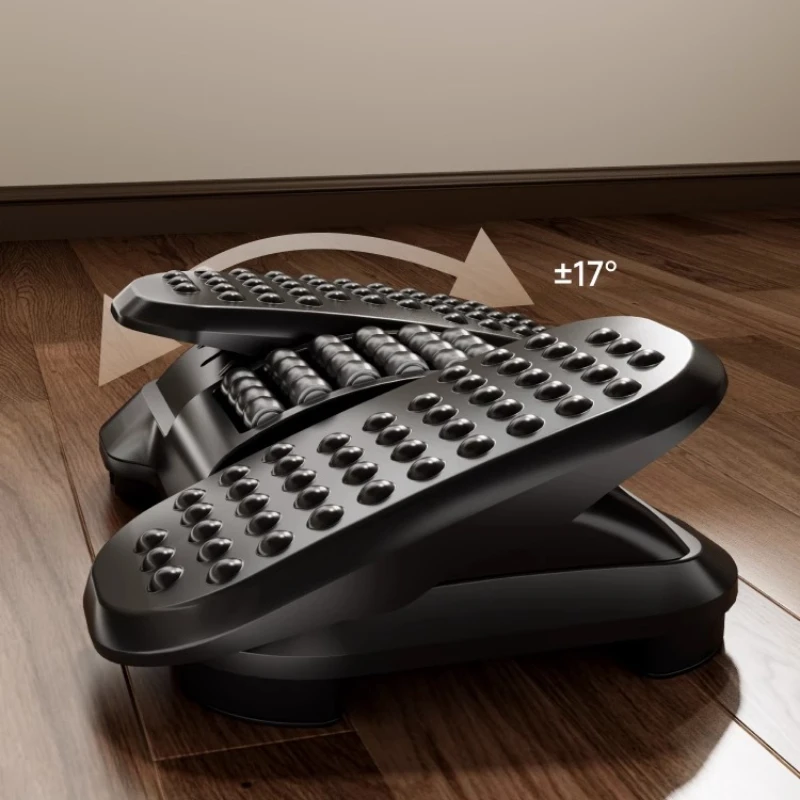 Ergonomic Foot Rest for Office Desk Anti-Slip Foot Stool with Adjustable Height Under Desk Leg Rest
