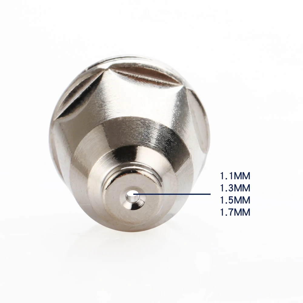 20Pcs 1.1/1.3/1.5/1.7mm P80 Plasma Electrode Nozzle Cutting Torch 60A 80A 100A P80 CNC Plasma Torch welding Tip