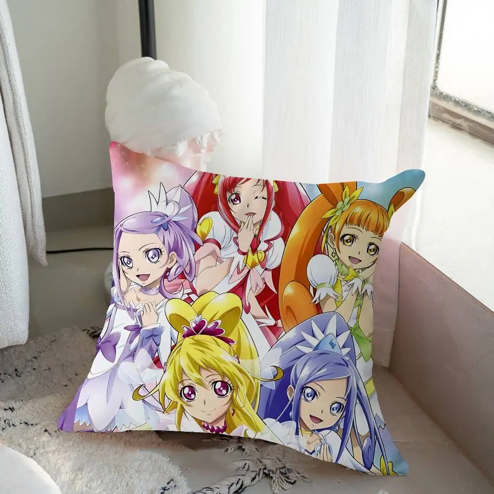 Anime S-Smile-Precure Pillow Cover Design Cushion Cover Decor Holiday Decorati