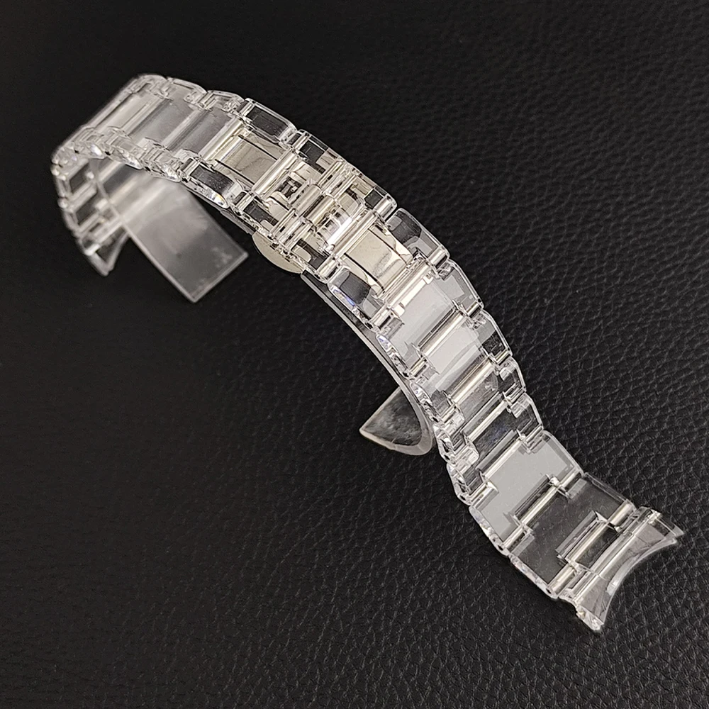 39,5mm VK63 Transparentes Herrenuhrengehäuse Passend für VK63 Uhrwerk und 20mm Armband Uhrenzubehör Uhrenteile Uhrenbox – Detail 14