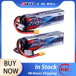 SIGP-batería Lipo 3S para coche, camión, tanque, barco, Hobby de carreras, paquete suave con conector XT60, 5600mAh, 7100mAh, 11,1 V, 70C