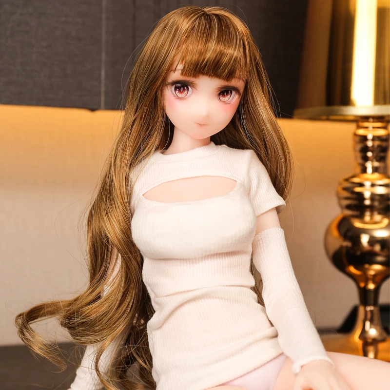 

60 см настоящая силиконовая японская аниме-кукла со встроенным металлическим подвижным скелетом