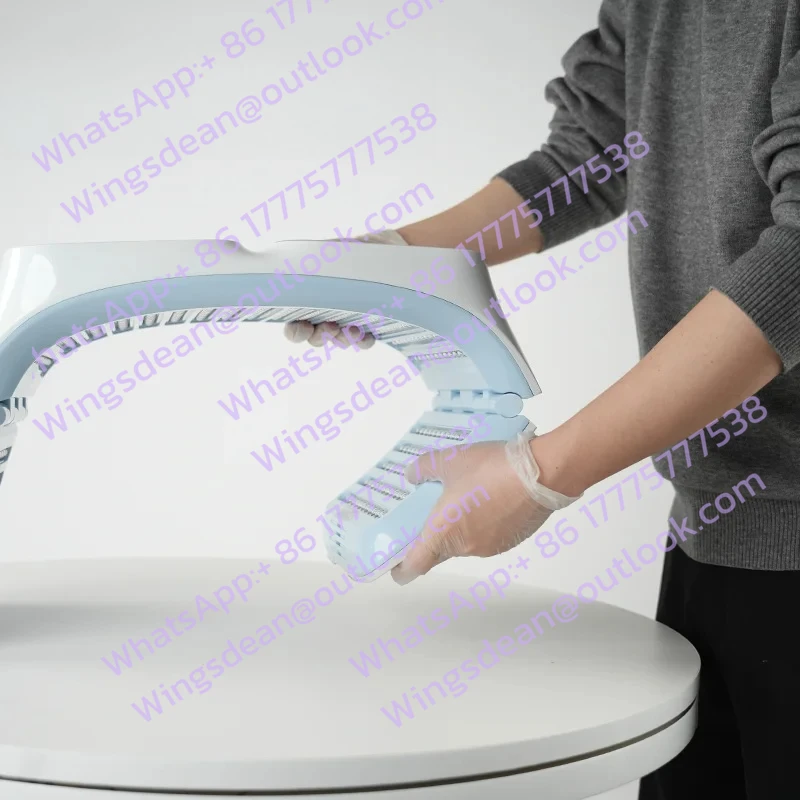 Beauty Mask with 3 Light Modes: Red (Anti-Aging), Blue (Acne Control), Near-Infrared (Repair) Use for Home Daily Use