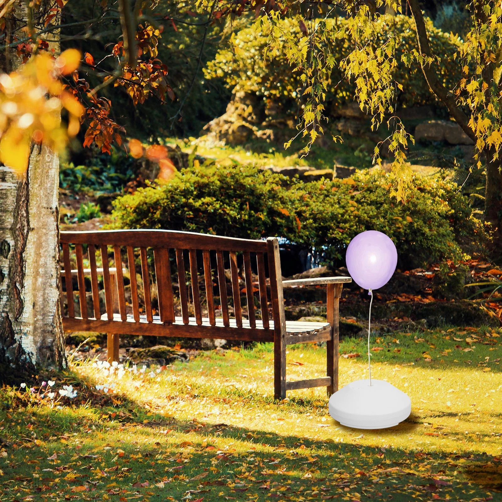 2 قطعة بالون الماء مملوء بالماء قاعدة قوس قاعدة الأوزان حامل مربع خفيف الوزن البلاستيك الحدث الطرف الديكور #5