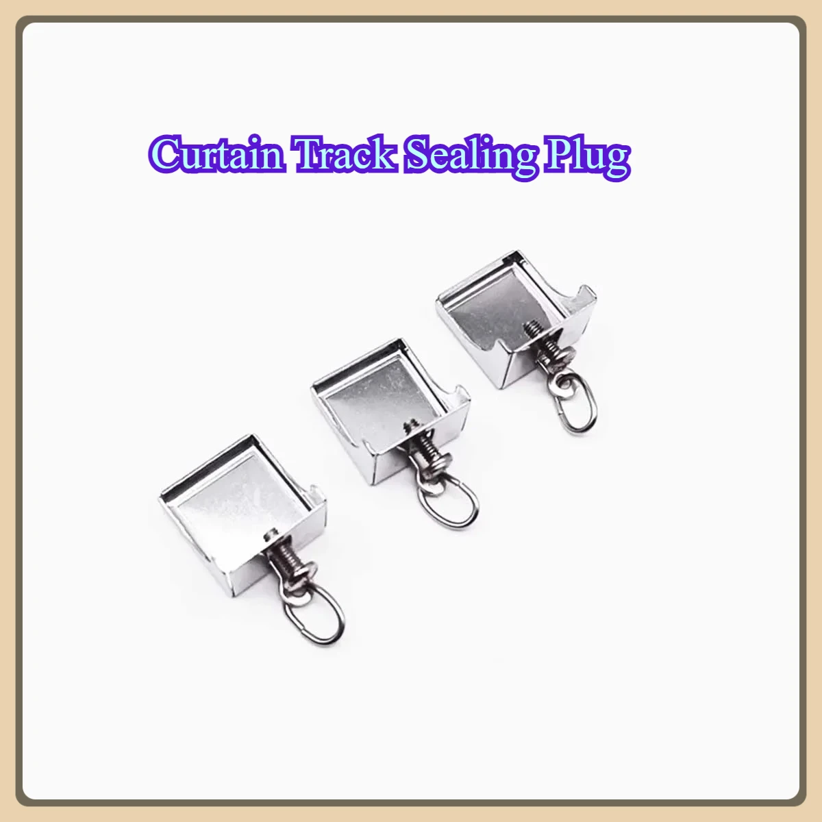 

Curtain Track Sealing Plug/Old-Fashioned Accessory