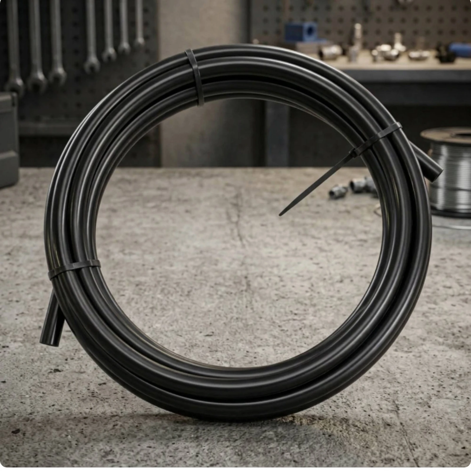 Copper Tube Bending Protector Coiled Bending Protector Strip with Ties Reusable Sturdy for Installers, HVAC Installation