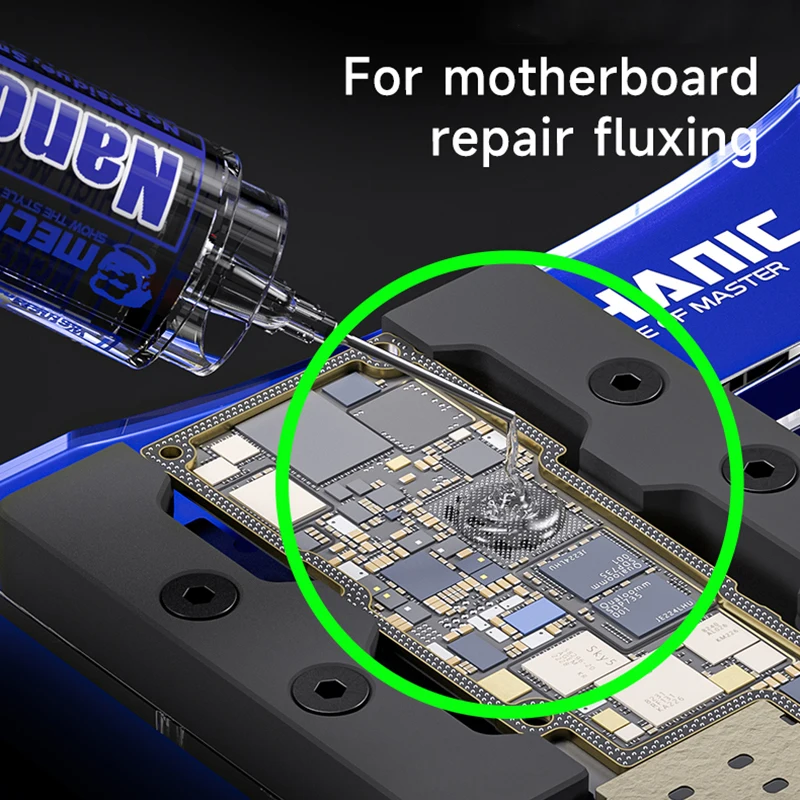 Imagem -06 - Lead- Welding Flux Pasta de Solda Pasta de Solda Transparente para Celular Placa-mãe Chip Ferramentas de Reparo Bga Mechanic-m35