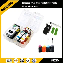 Einkshop PG275 CL276 for Canon PG-275/CL-276 Smart Cartridge Refill Kit to PIXMA TS3520, TS3522 and TR4720 Printers
