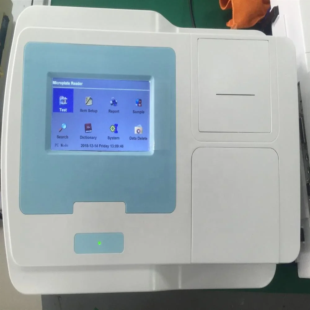 Made in China factory Laboratory Diatek DR-200Bc Auto elisa Microplate Reader with Built-in printer Elisa analyzer machine