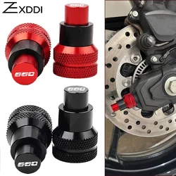 For Triumph 660 Trident 660 Tiger Sport 660 Daytona660 Motorcycle Accessories CNC Rear Wheel Chain End Adjuster Trim Screw cover
