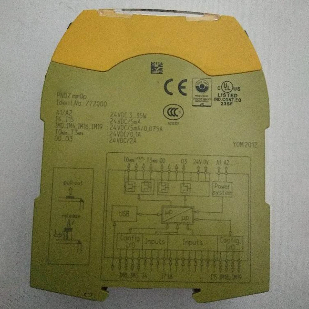 

Brand New For pilz PNOZ mm0p 772000 Safety Relay Control Module