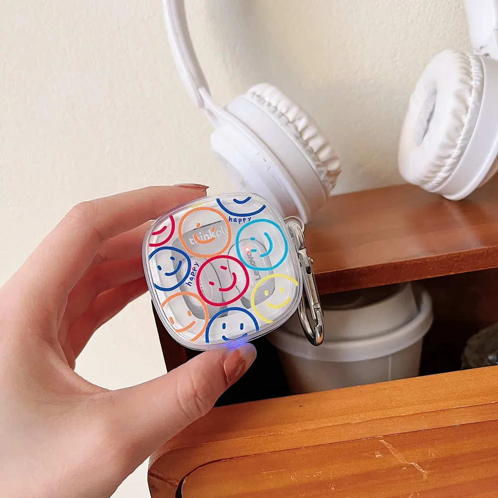 لطيف ابتسامة الوجه زهرة رائد الفضاء لينة سيليكون سماعة حالة سماعة قذيفة ل الأصلي لينوفو XT62 حالات XT 62 كابا فوندا