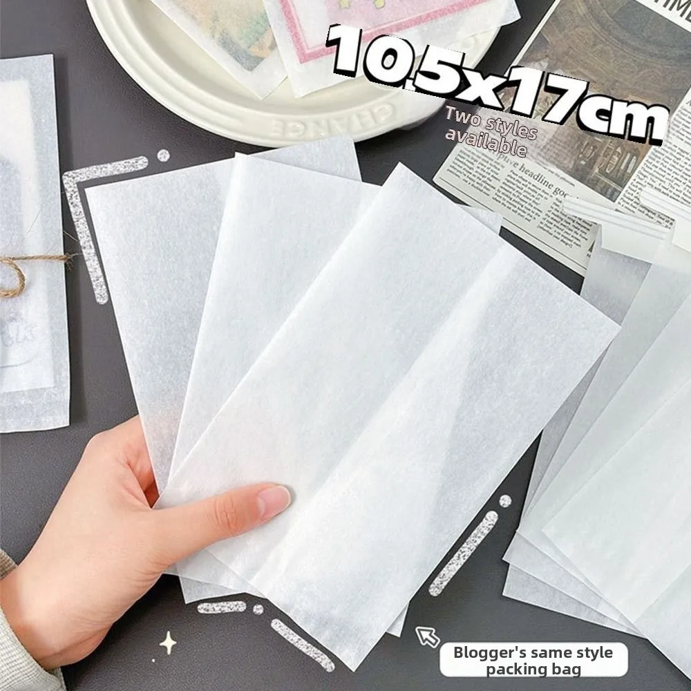 Durable White Sandblasted Cotton Jewelry Storage Bags DIY Translucent Small Card Storage Bag Wedding Envelopes for Card Earring