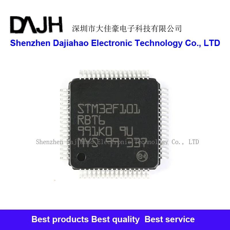 1pcs/lot STM32F101RBT6 IC MCU 32BIT 128KB FLASH 64LQFP ic chips in stock