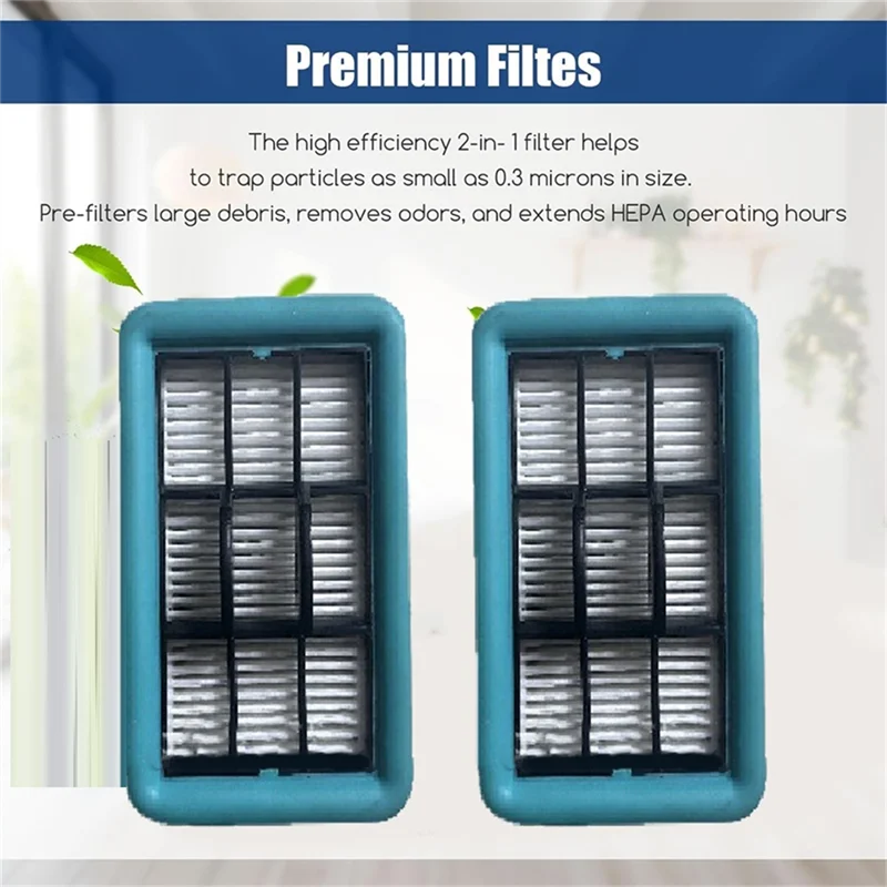 ABUD-สําหรับ BISSELL Crosswave HF2/3845N/3831 Scrubbers เปลี่ยนได้ Roller แปรงกรองเครื่องกวาดอุปกรณ์เสริม