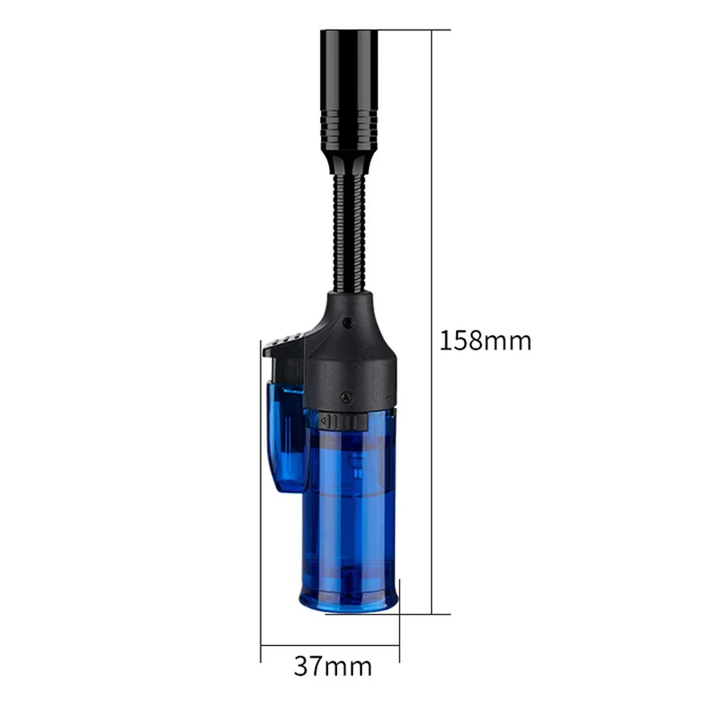 360 Degree Rotation Torch Lighter Jet Flame Butane Gas Lighters Turbo Windproof Refillable Ignition Gun Outdoor Camping BBQ Tool